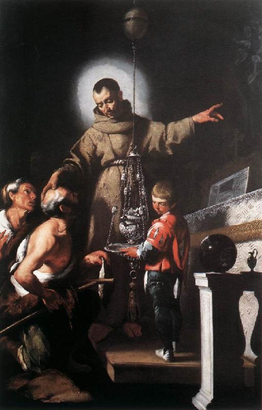 STROZZI, Bernardo The Miracle of St Diego of Alcantara er Sweden oil painting art